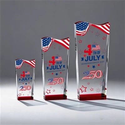 América 250 mara phuqhañ amtäwi Souvenir Crystal Awards Regalos